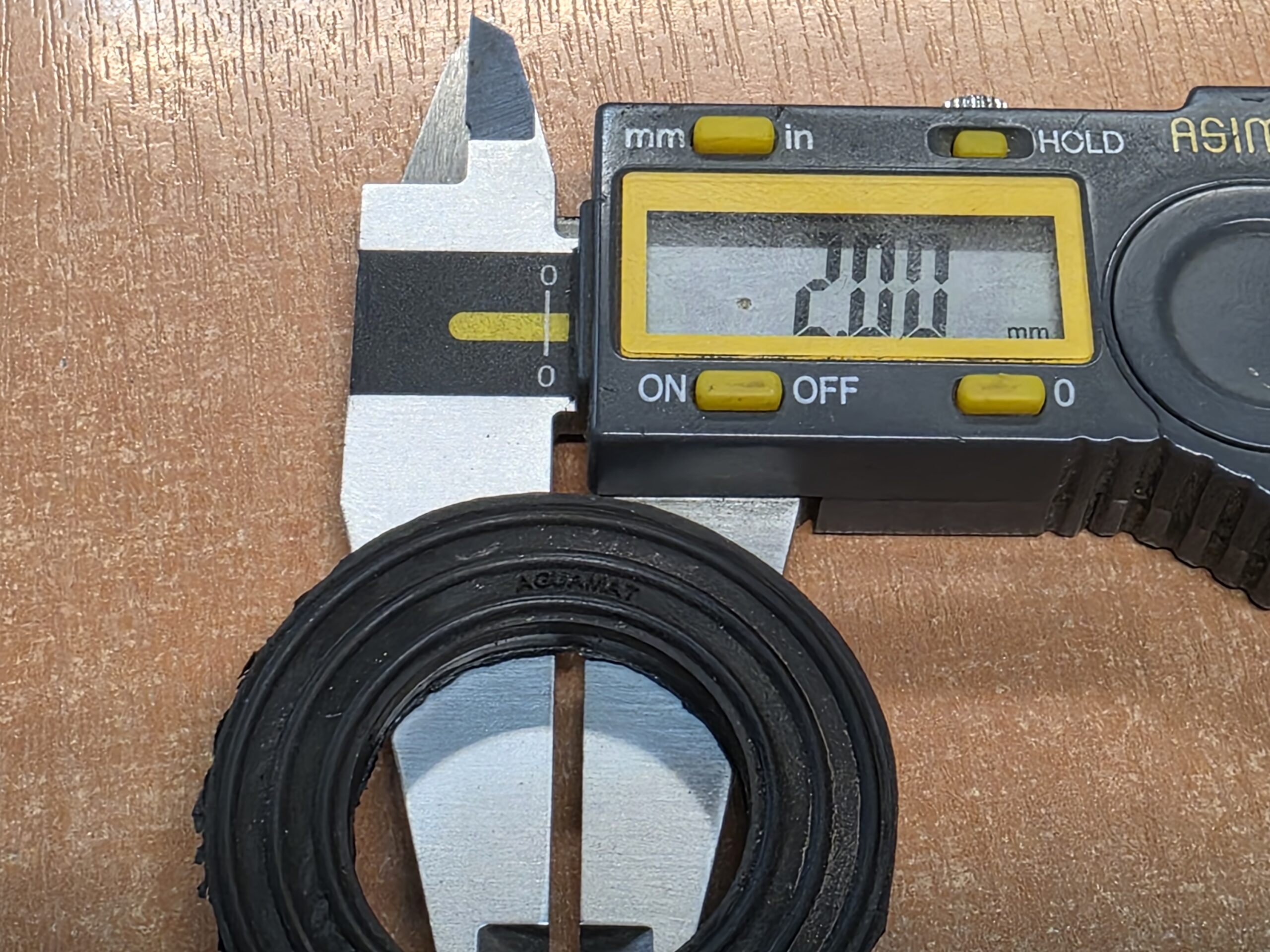Sello grabado laser